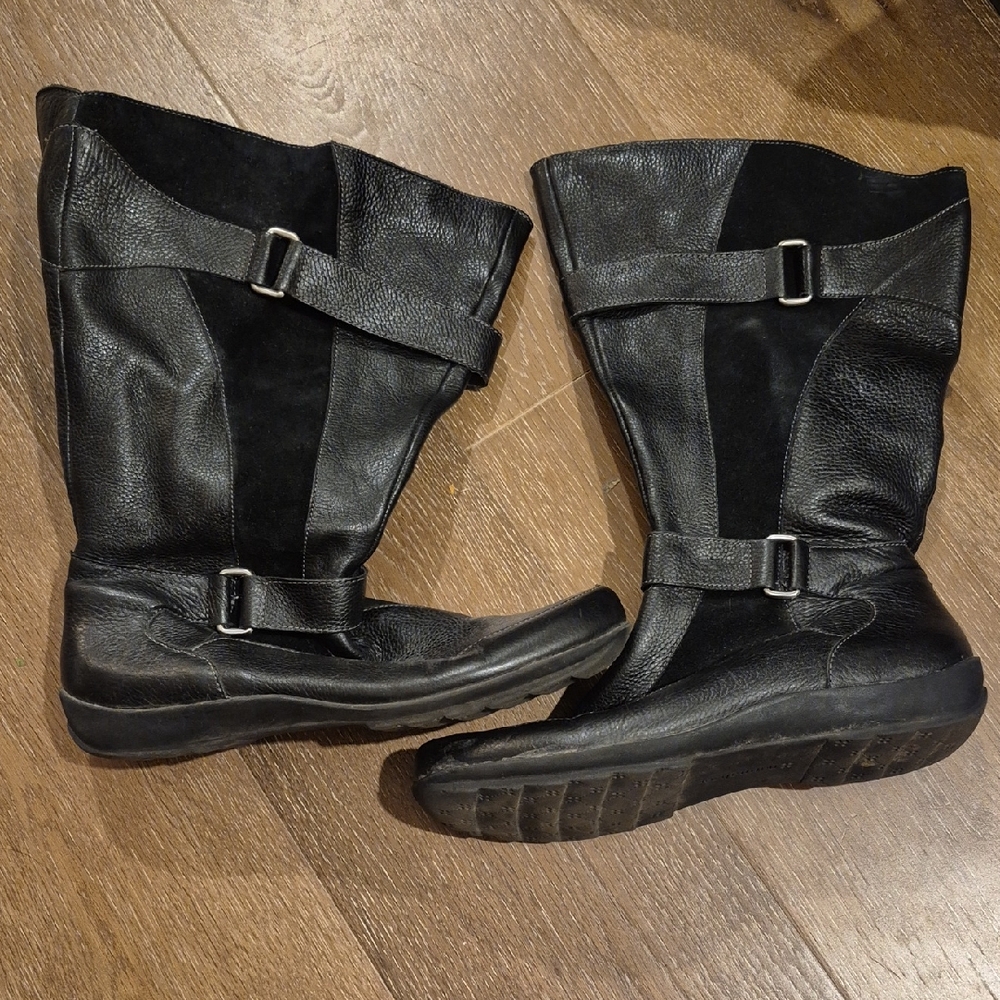 Naturalizer Black Leather Boots